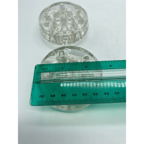 Vintage Clear Glass Flower Arranging Frog Holder‎ Lot of 3 Different Styles - Picture 5 of 5